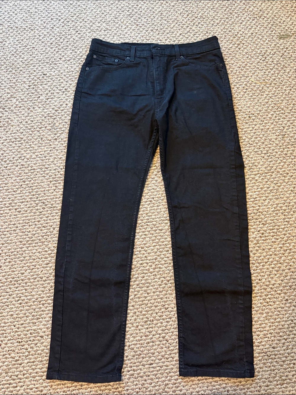 Levi's Black Straight Men's Jeans